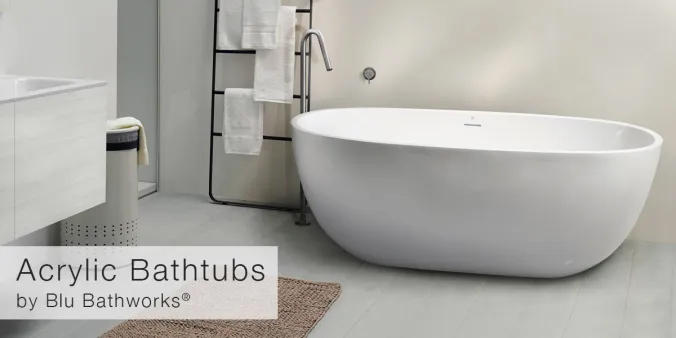 Cantu Bathrooms & Hardware Presents : Blu Bathworks® | Experience The Luxury Of An Acrylic Bathtub